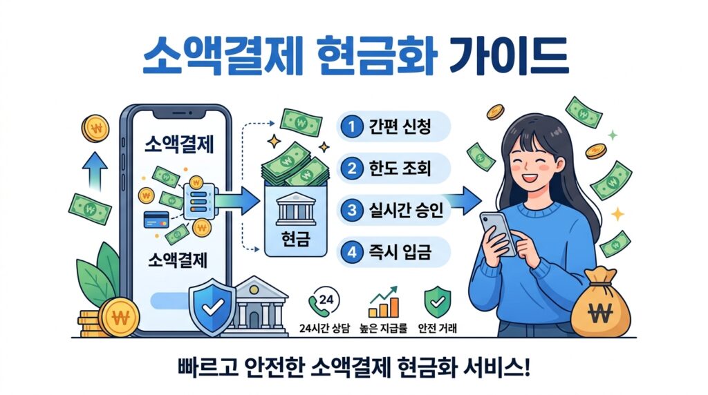 소액결제 현금화 루트별